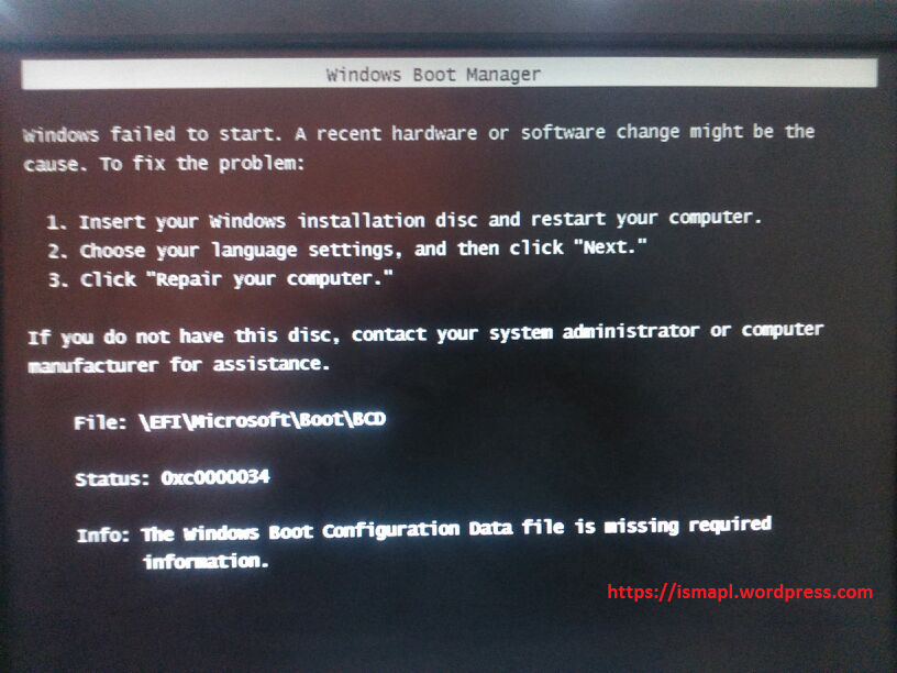 windows efi bootloader